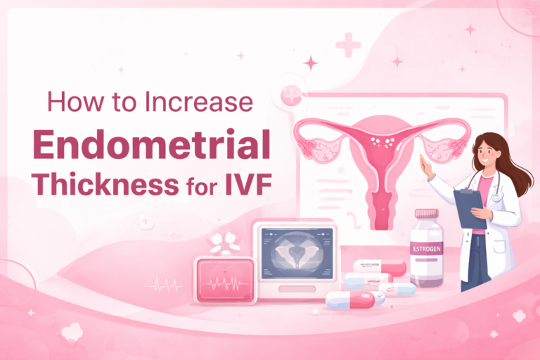 How to Increase Endometrial Thickness for IVF