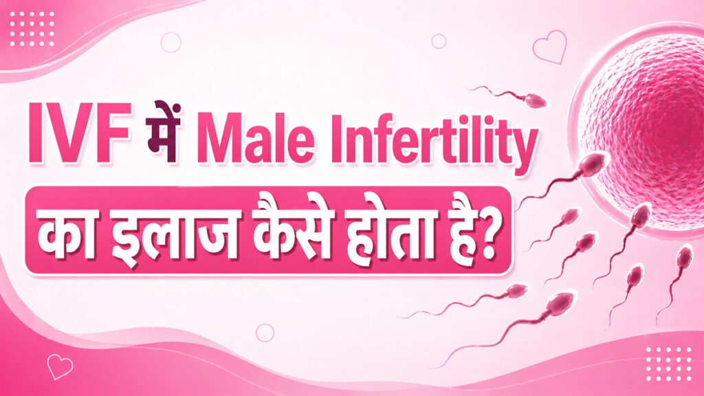 IVF में Male Infertility
