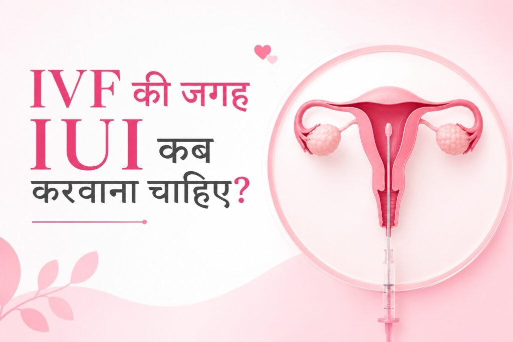IVF की जगह IUI कब करवाना चाहिए