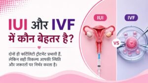 IUI और IVF में कौन बेहतर है