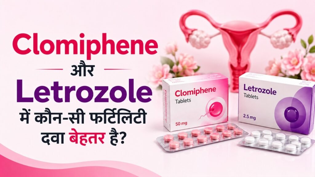 Clomiphene और Letrozole में कौन-सी फर्टिलिटी दवा बेहतर है
