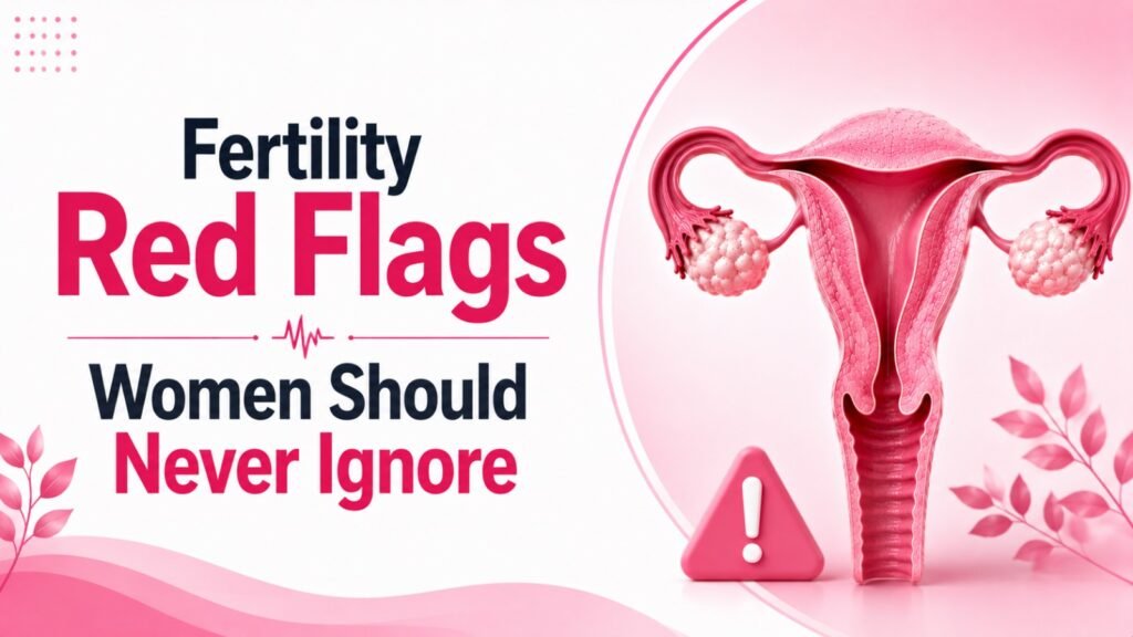 Fertility Red Flags Women Should Never Ignore
