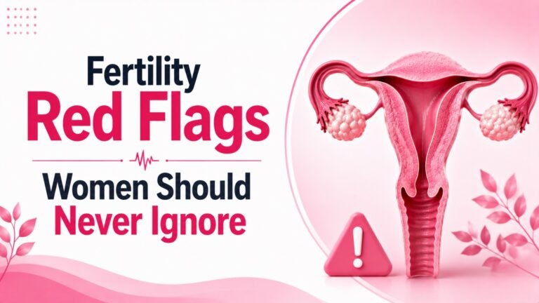 Fertility Red Flags Women Should Never Ignore