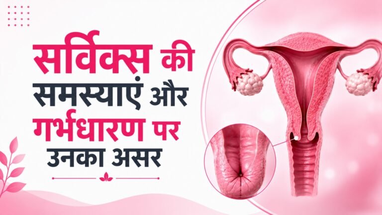 सर्विक्स की समस्याएं और गर्भधारण पर उनका असर