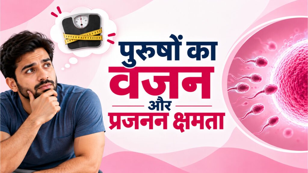 Male Weight and Fertility वजन और प्रजनन